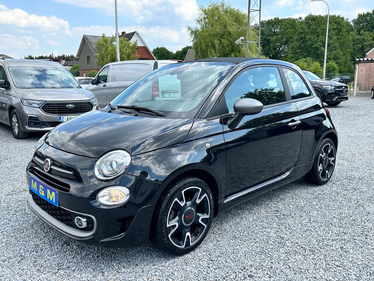 Fiat 500C 1.0i MHEV Sport Cabrio ** 12 M Garantie **